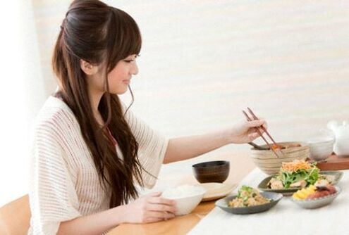 Nourriture diététique japonaise